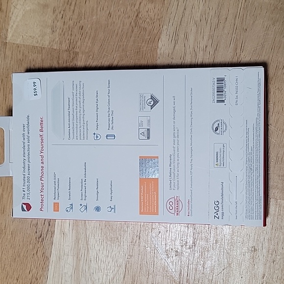 ZAGG Invisible Shield screen protector for Galacy S21 5G - Picture 2 of 10